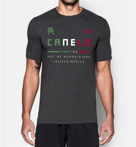 canelo clothes|canelo alvarez shirts under armour.